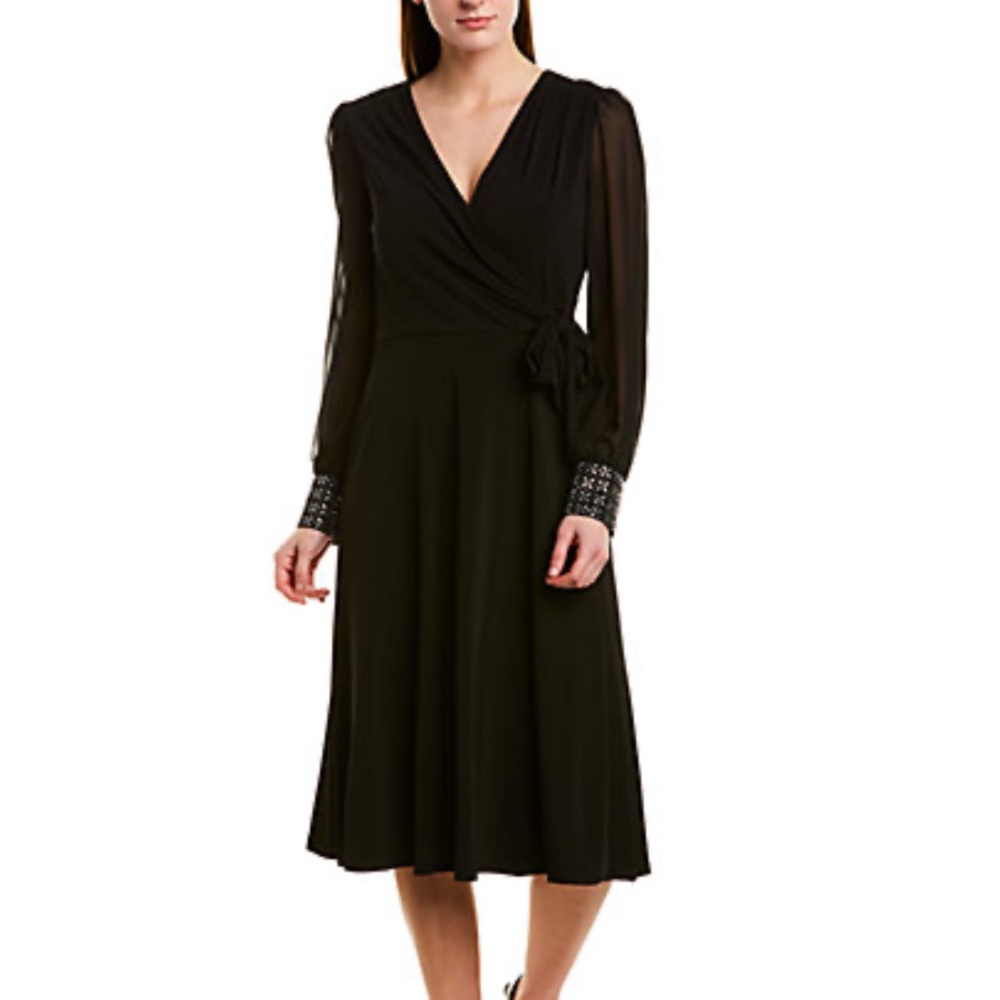 London Times Anika Wrap Dress